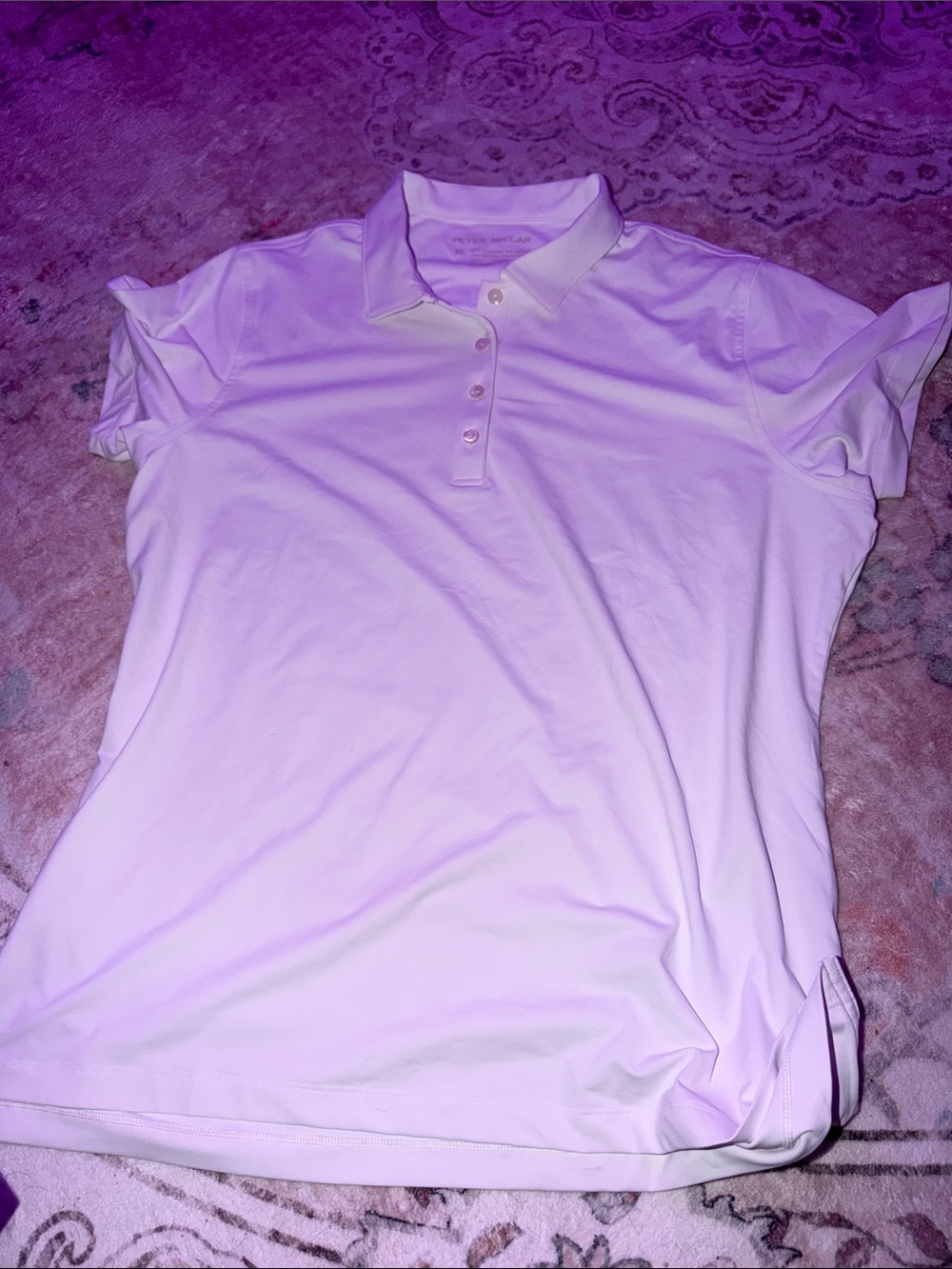 Peter Millar Men’s Polo - White